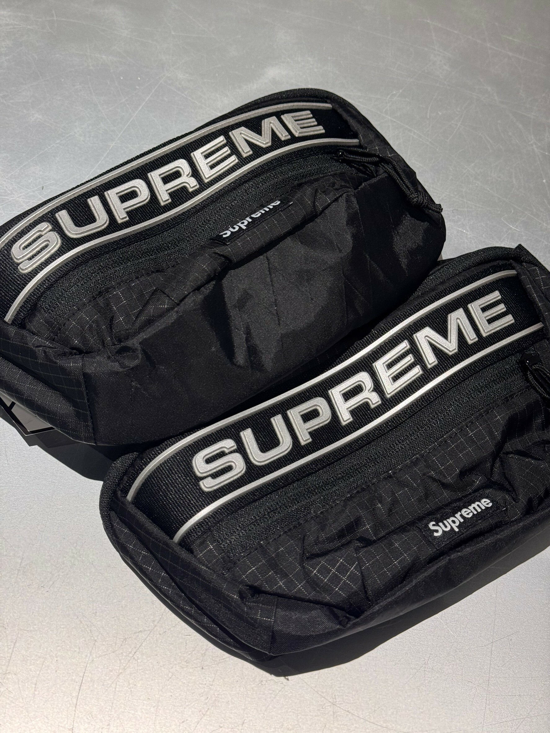 Supreme 3D Logo Waist Bag 腰包 黑色