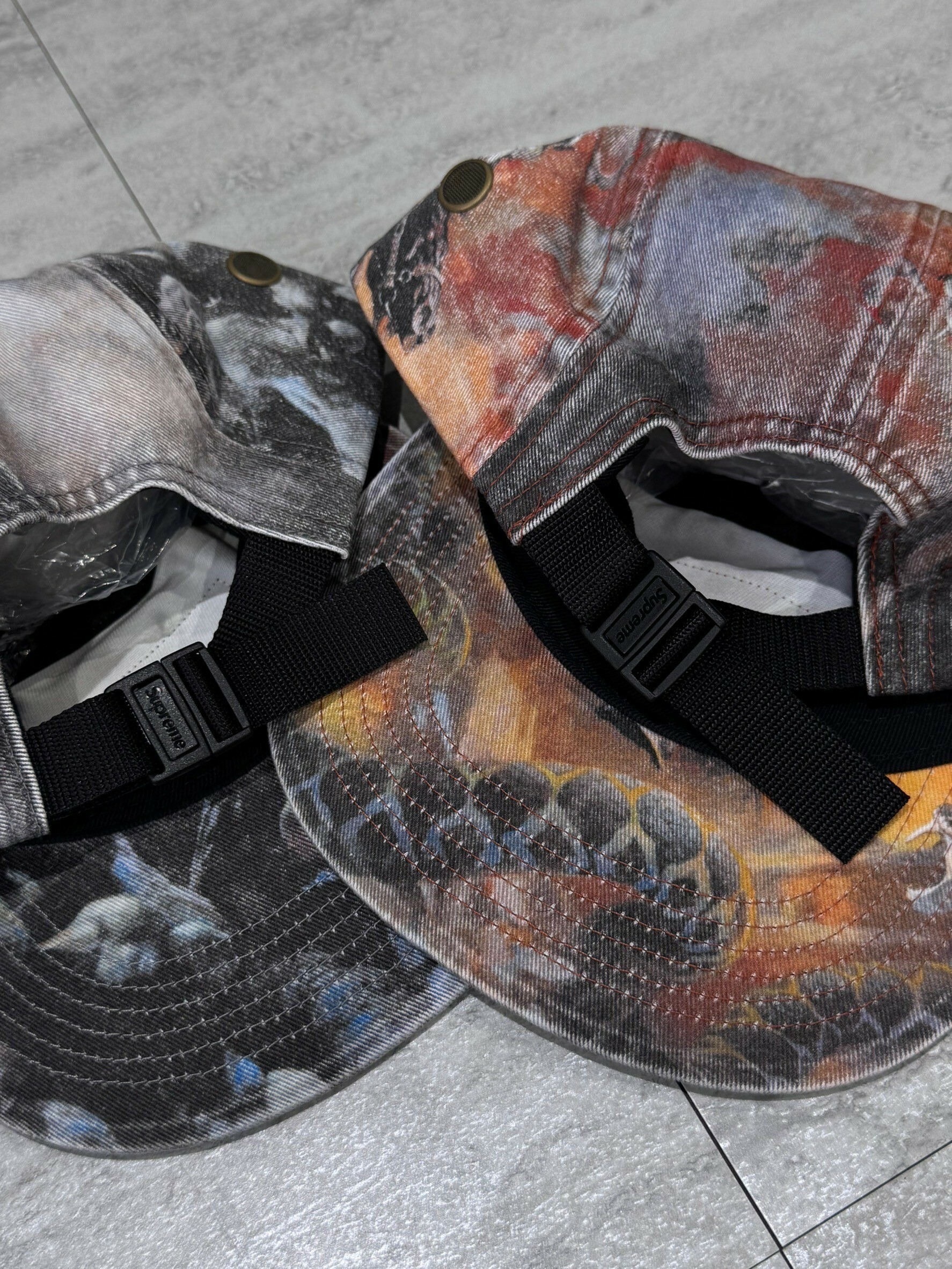 SUPREME FRAZETTA CAMP CAP 諸神圖案 分割帽