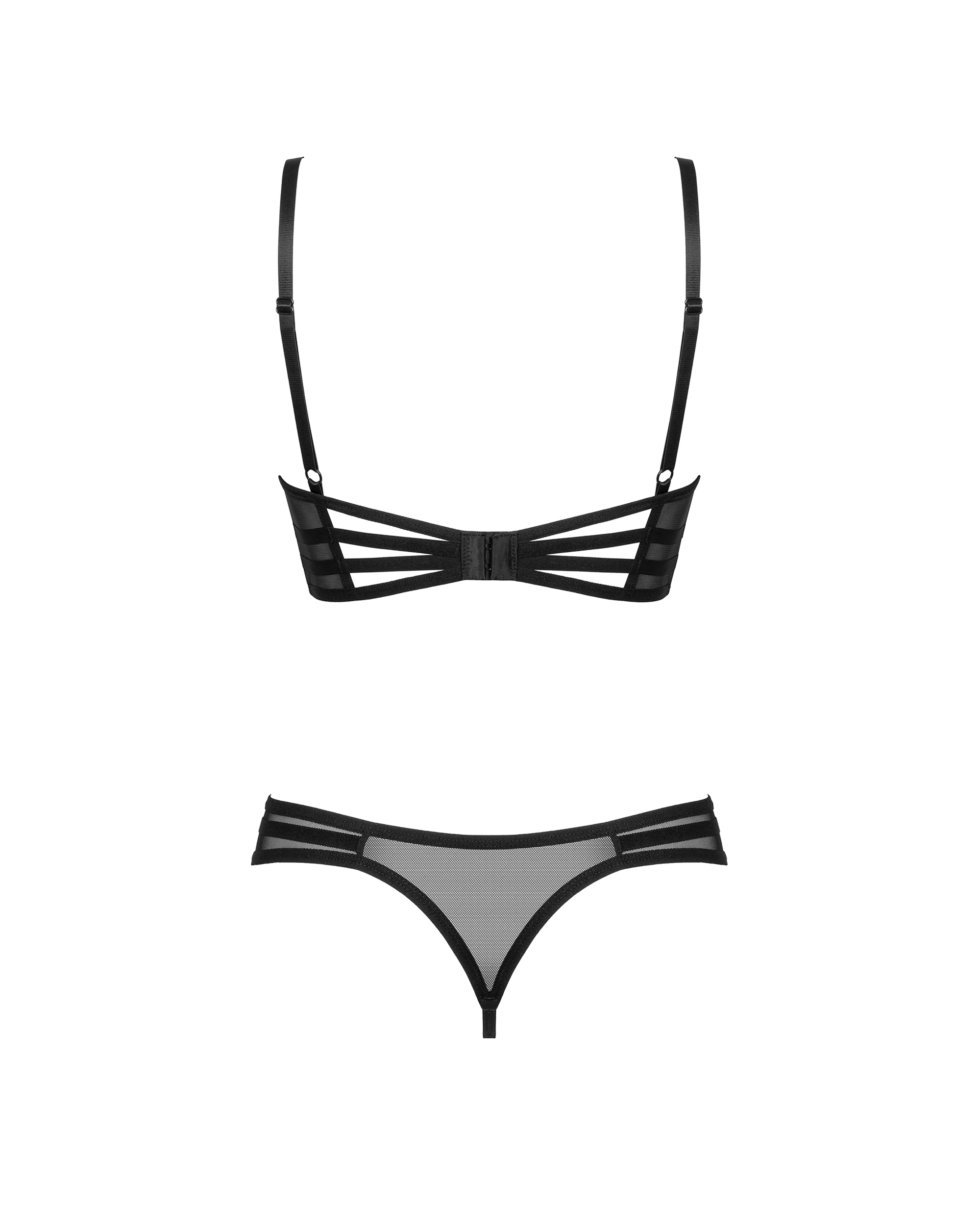 Obsessive - Roxelia 2-pcs crotchless set - XS/S/M/L