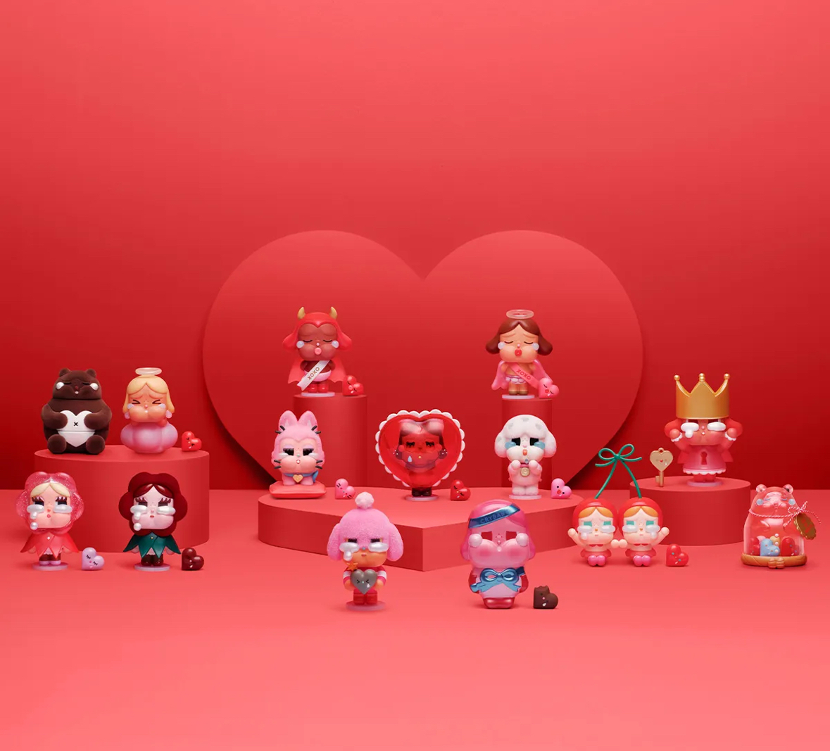 泡泡瑪特 Crybaby 愛神的眼淚系列 公仔 盲盒 情人節 12+2款/預購