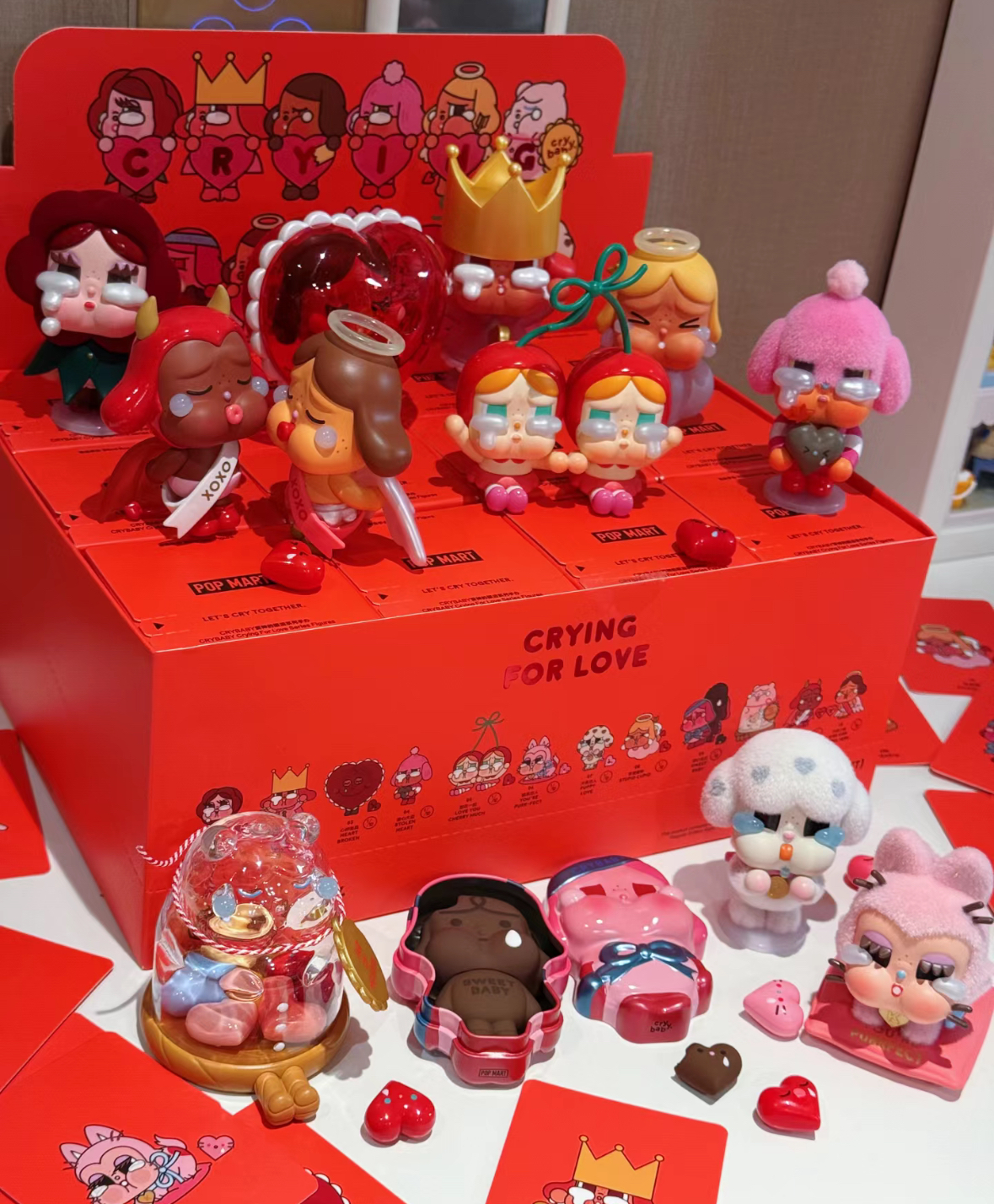 泡泡瑪特 Crybaby 愛神的眼淚系列 公仔 盲盒 情人節 12+2款/預購
