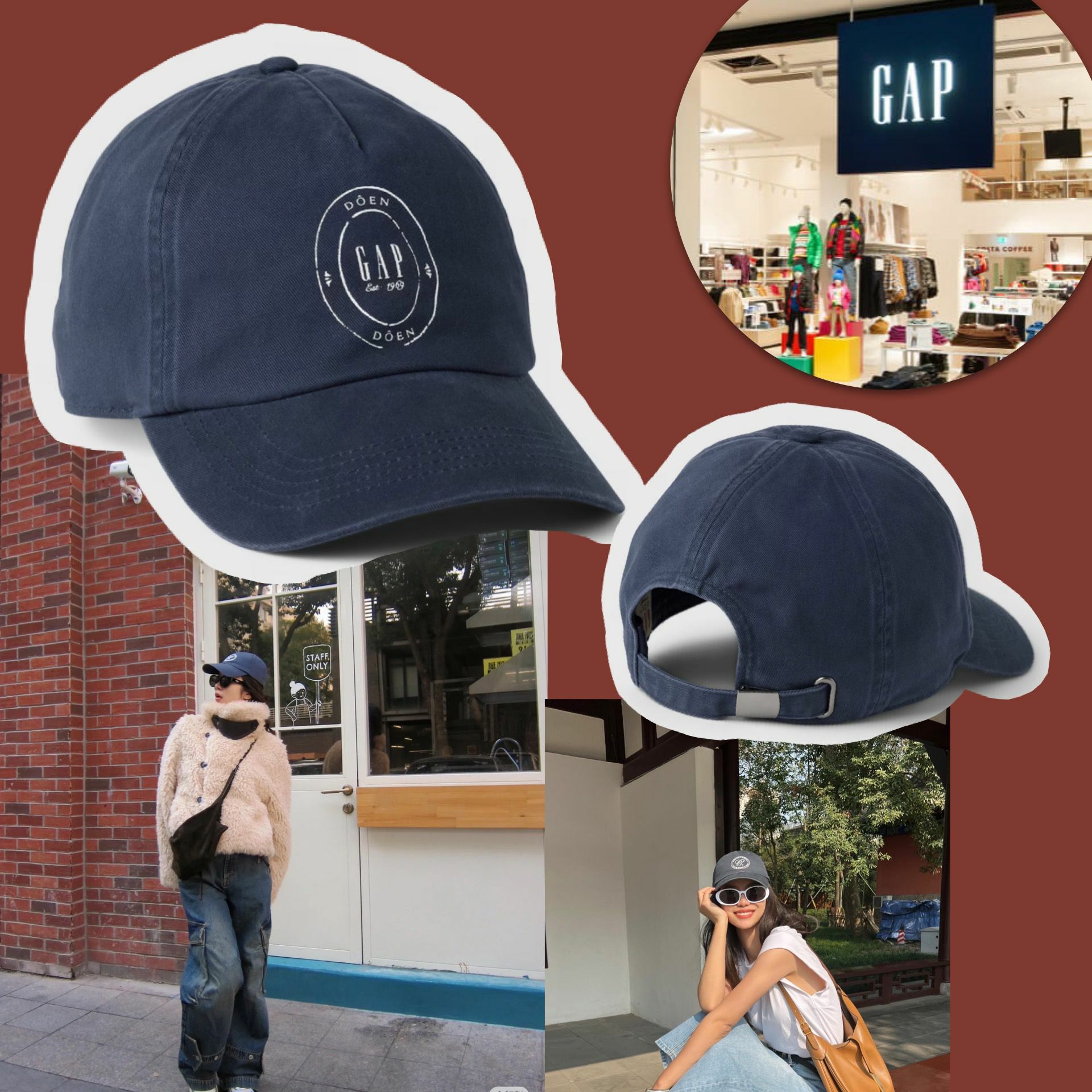 【預購】Gap × DÔEN Organic G012824 女裝帽