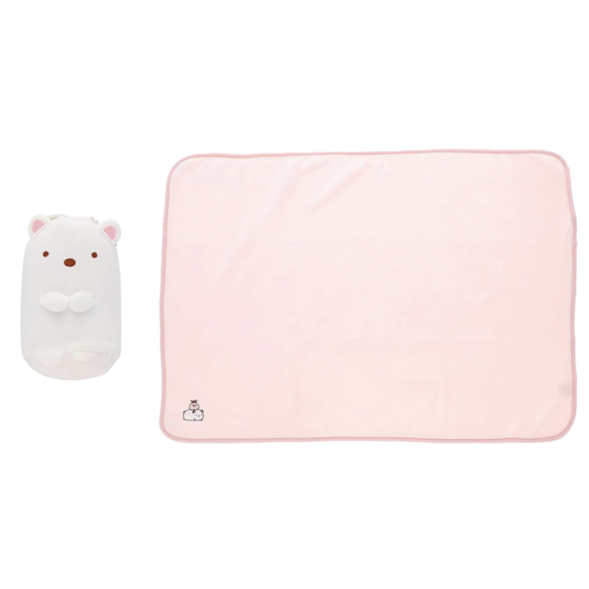 日本角落生物速乾浴巾 (附收納袋) - 白熊