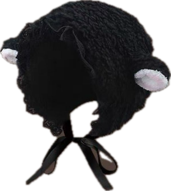 HK07 精選日系可愛絨毛羊雷鋒帽