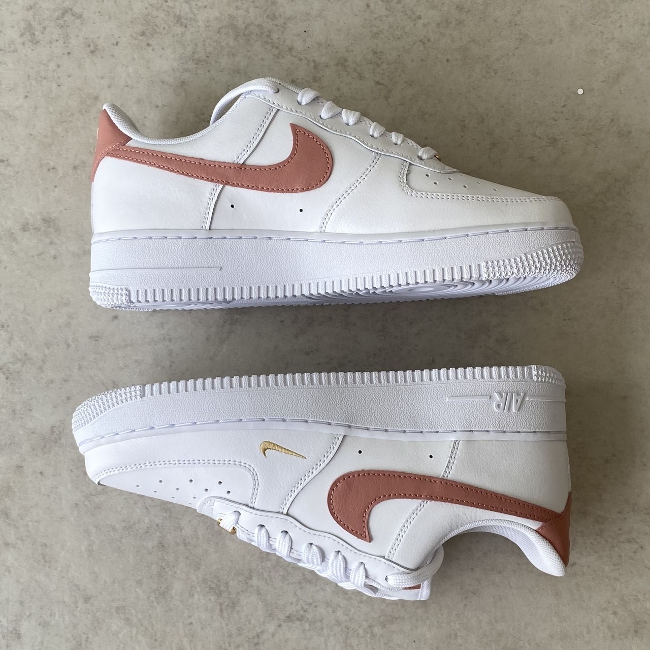 WMNS AIR FORCE1 乾燥美瑰小金勾 CZ0270-103