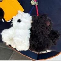 [S] AGATHA Agata Scotty Toy Keyring, Black, AGTB145-001-Black (SAG607)