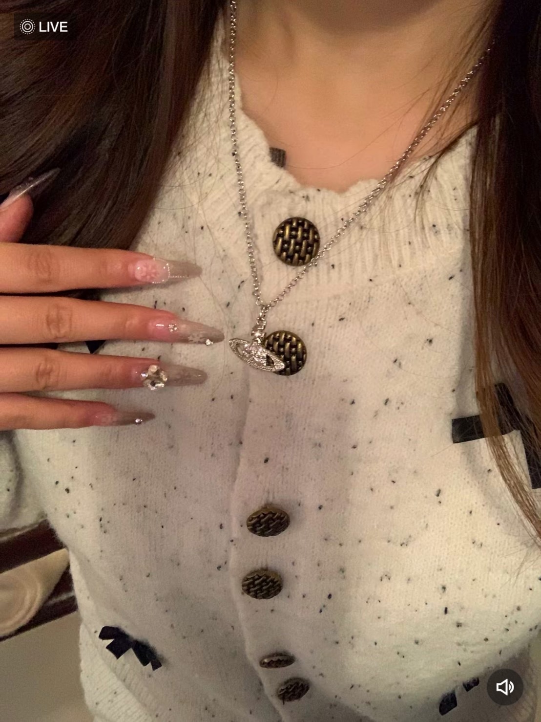 <限時開團🌙> VIVIENNE WESTWOOD 土星 項鍊 63020052-W110-MY