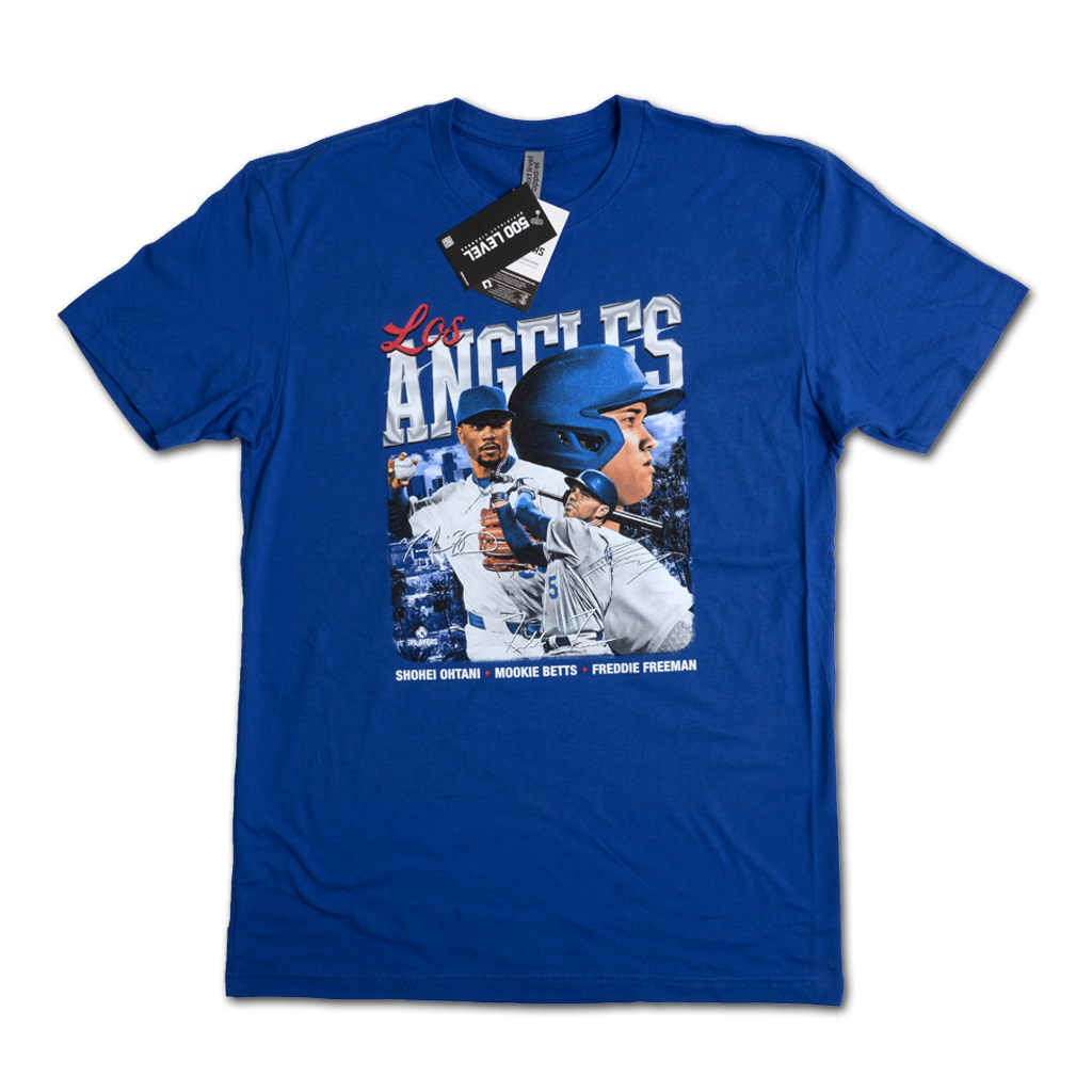500 Level 洛杉磯道奇隊 大谷翔平 三巨頭 T-Shirt