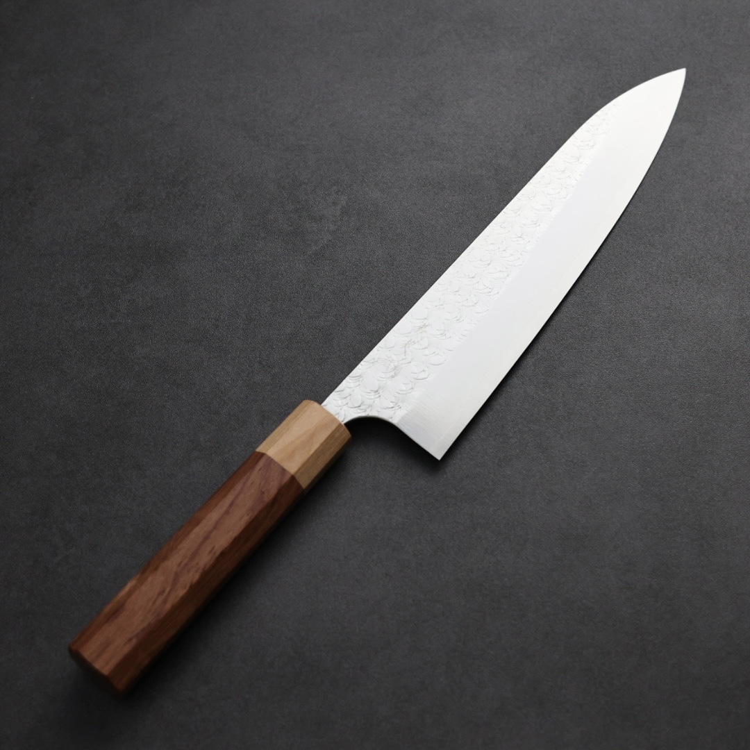 加藤義實 水波 牛刀 210mm SG2粉末HSS鋼 白宏都拉斯