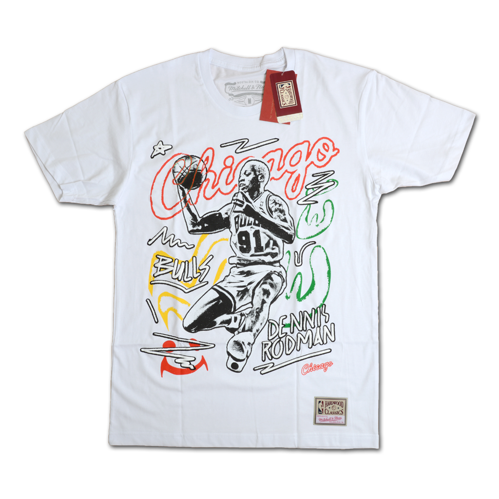 Mitchell & Ness 芝加哥公牛隊 Dennis Rodman Chalked Up T-Shirt