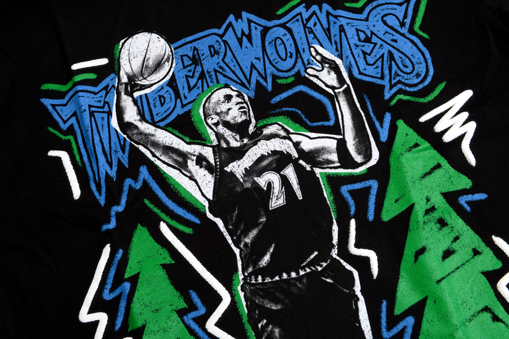Mitchell & Ness 明尼蘇達灰狼隊 Kevin Garnett Chalked Up T-Shirt