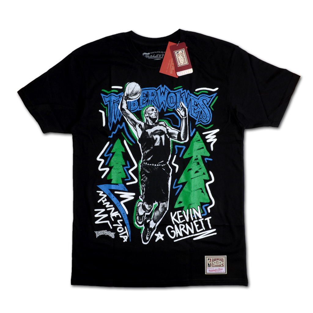 Mitchell & Ness 明尼蘇達灰狼隊 Kevin Garnett Chalked Up T-Shirt