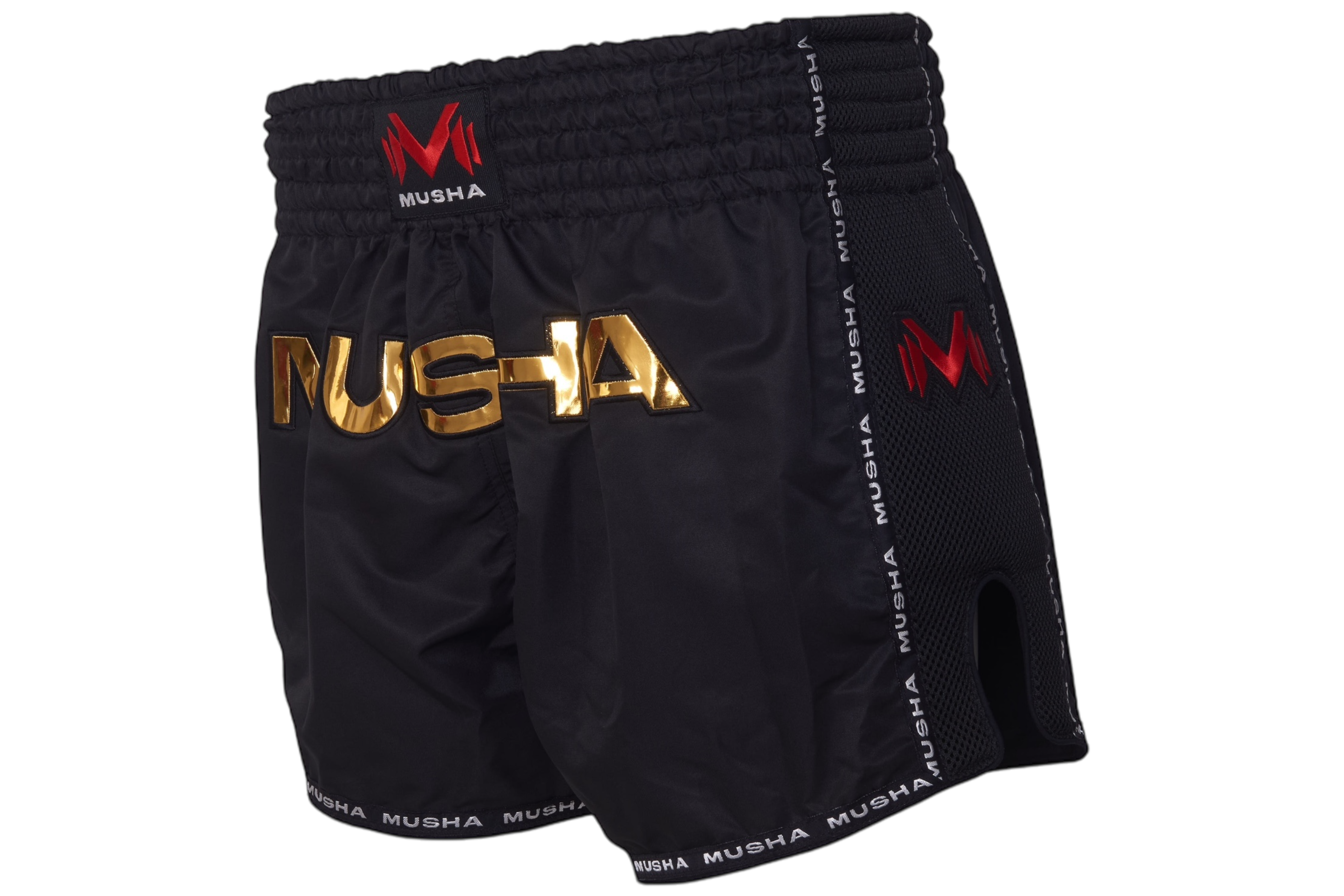 MUSHA 泰拳褲 V2-黑金