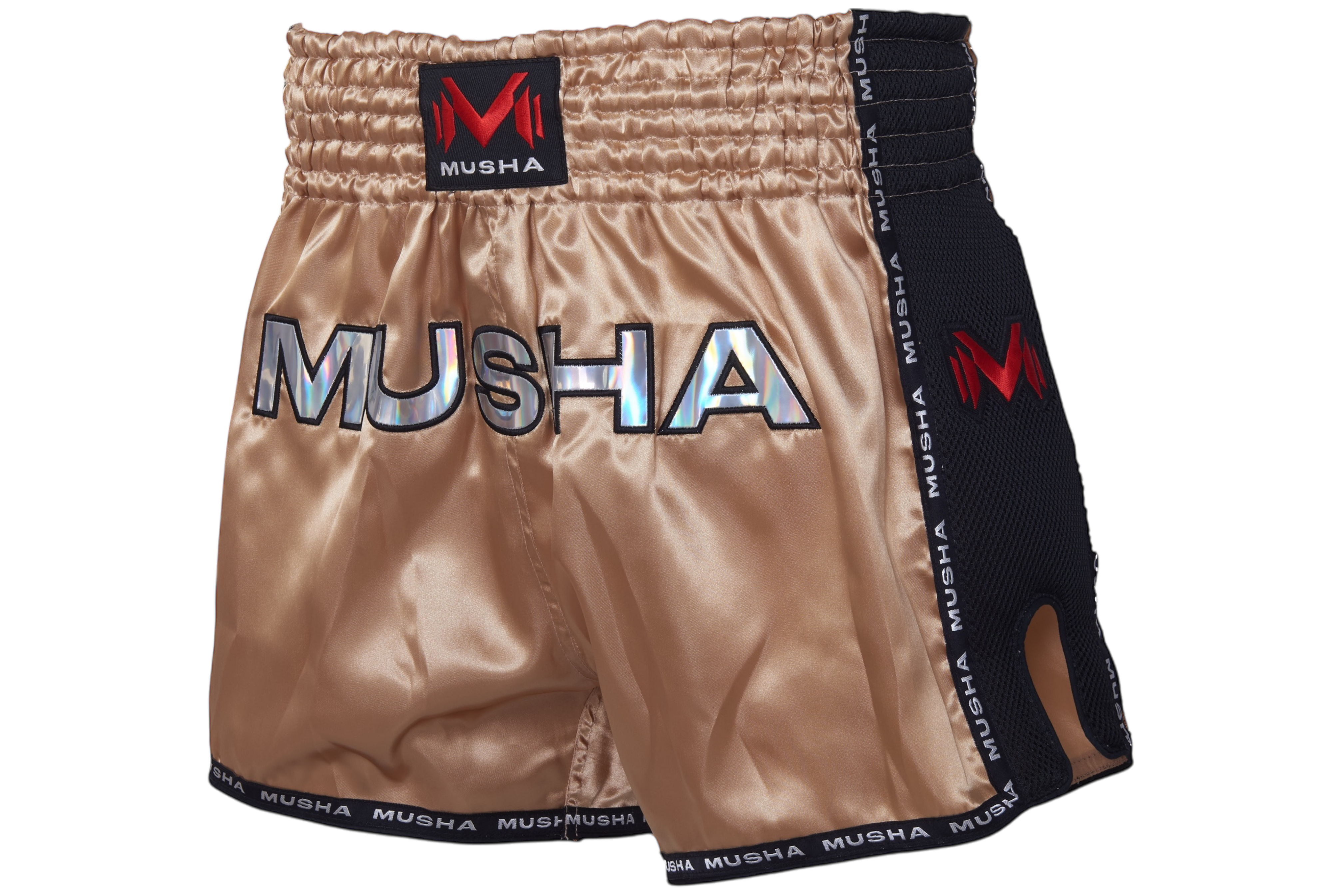 MUSHA 泰拳褲 V2-金銀