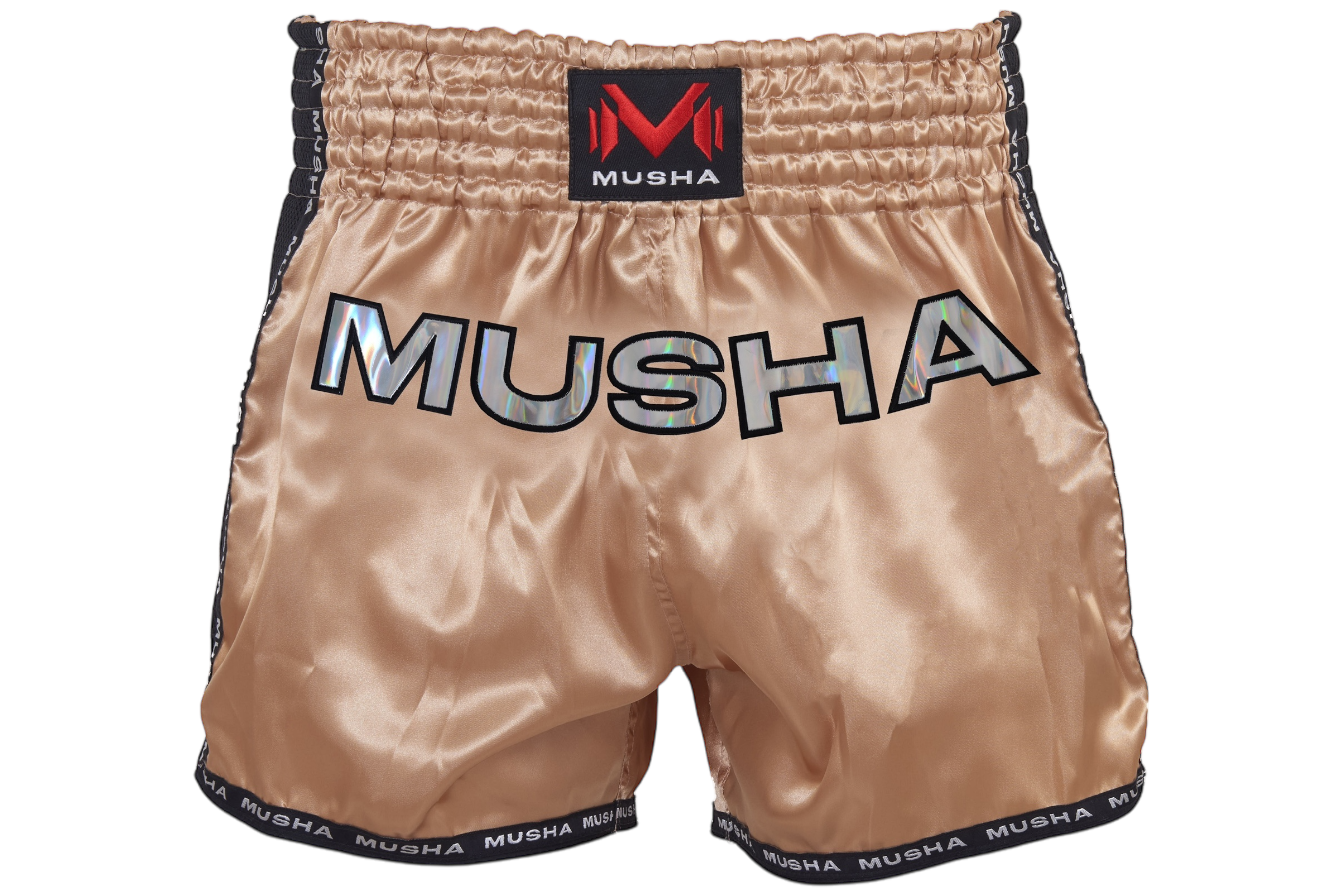 MUSHA 泰拳褲 V2-金銀