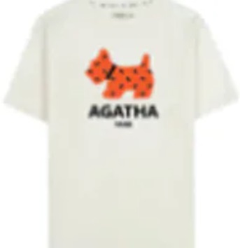 [S] AGATHA 24 NEW short sleeve 09, White, AGT845-009-White (SAG695)