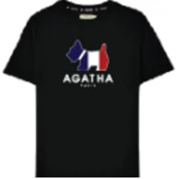 [S] AGATHA 24 NEW short sleeve 11, Black, AGT845-011-Black (SAG696)