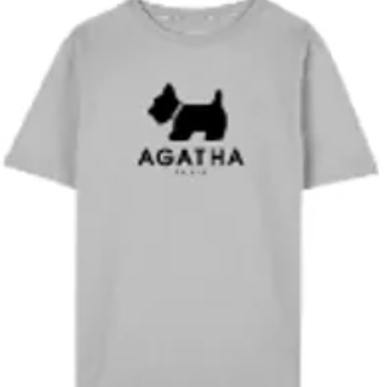 [S] AGATHA 24 NEW short sleeve 12, Gray, AGT845-012-Gray (SAG701)