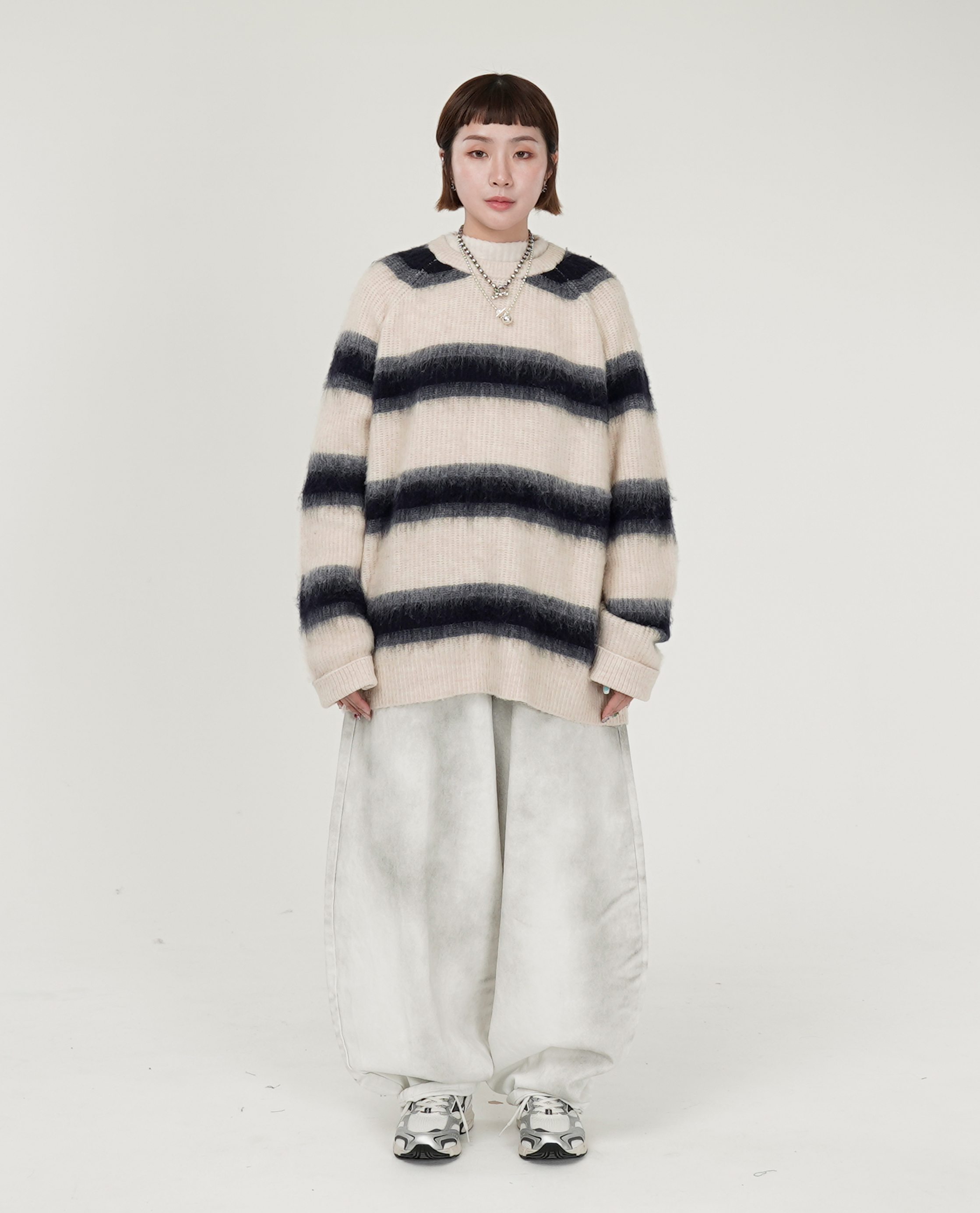 髒污加工白丹寧