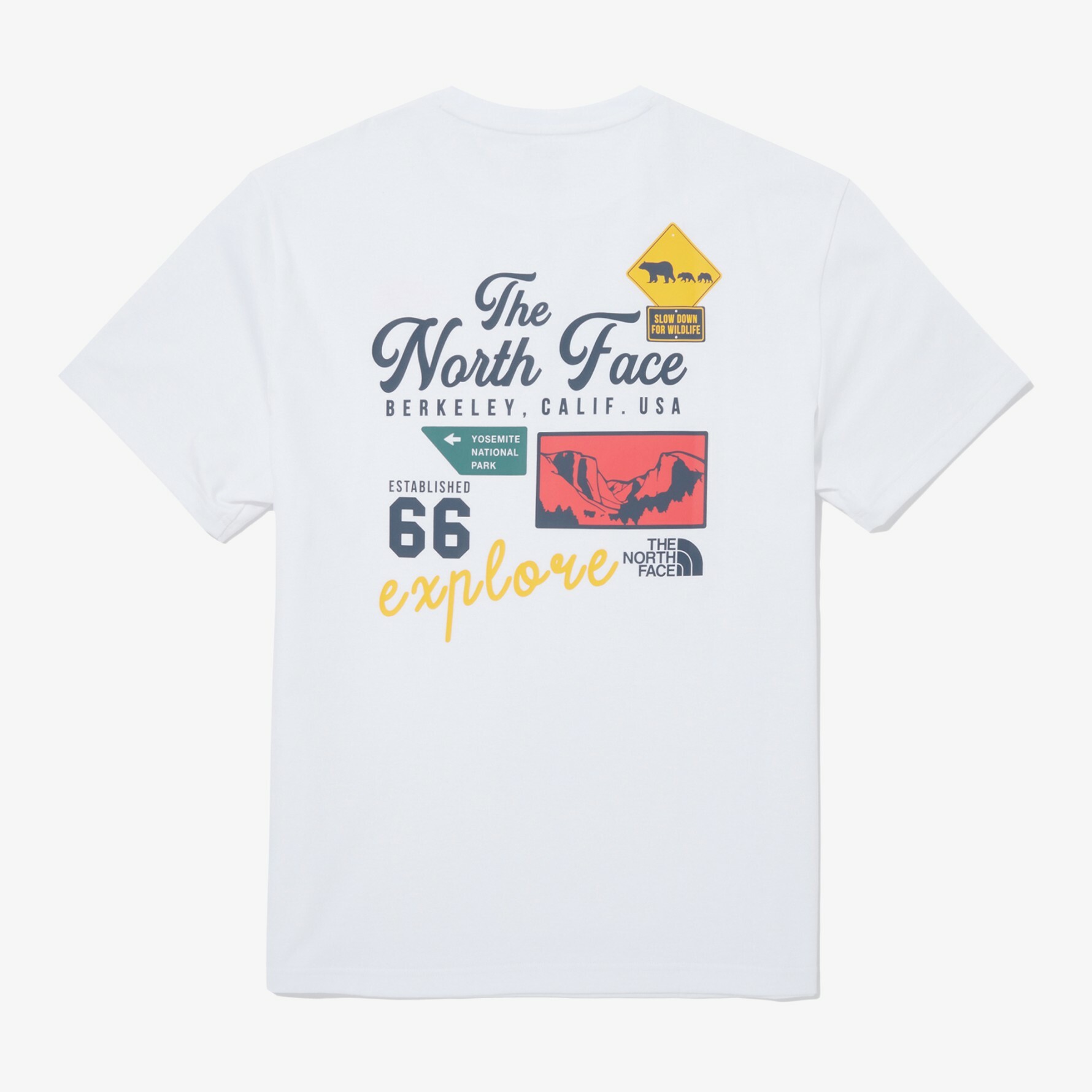 【IN-STOCK】THE NORTH FACE   Emblem Archive 北臉 S/S R/TEE 短袖 短T 圓領 中性 路標 圖騰