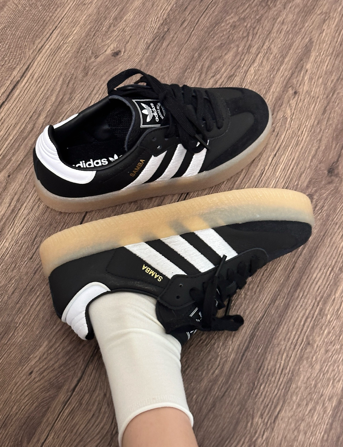 Adidas Originals Sambae 2.0 黑色 厚底 德訓鞋 ID0436/預購