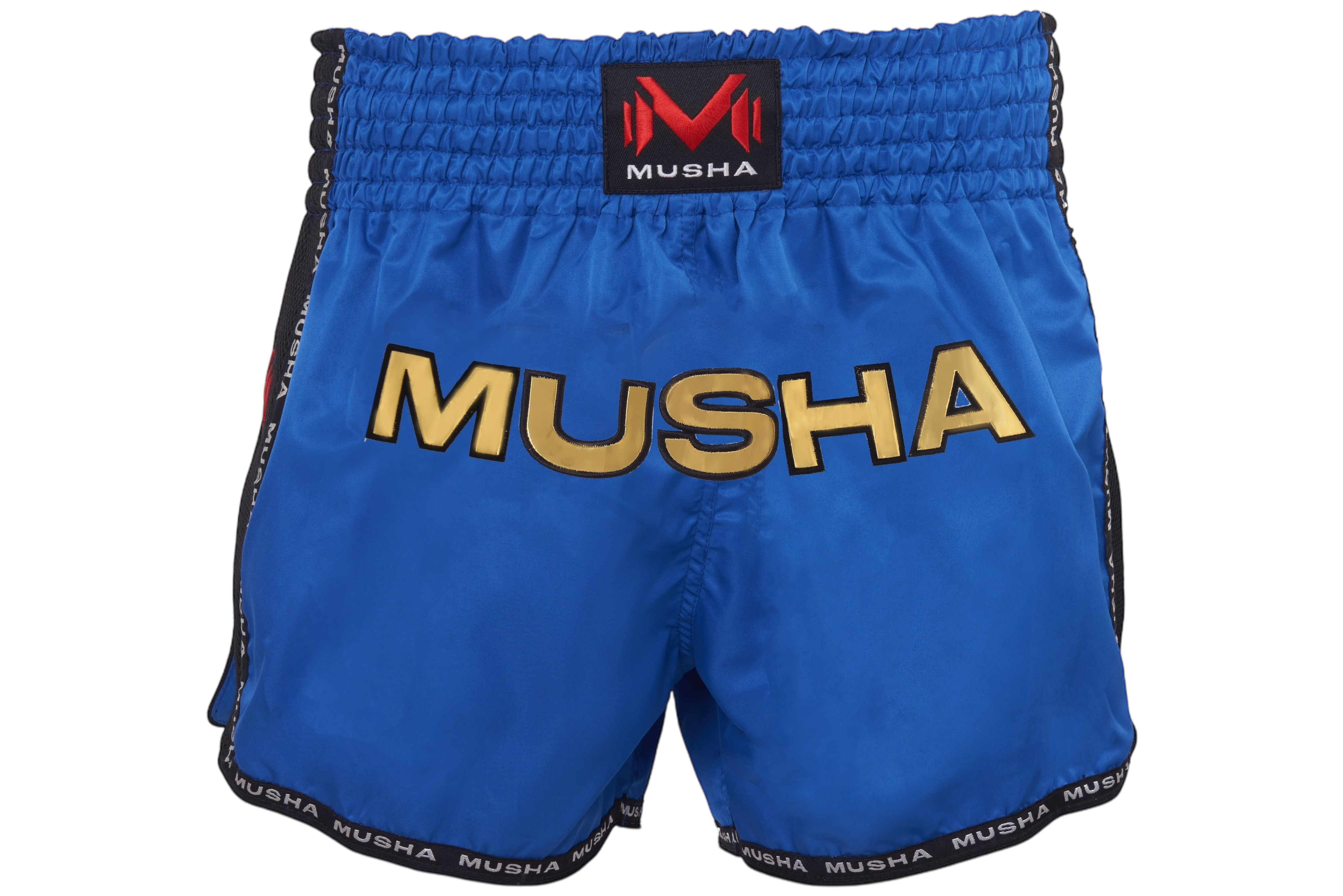 MUSHA 泰拳褲 V2-藍金