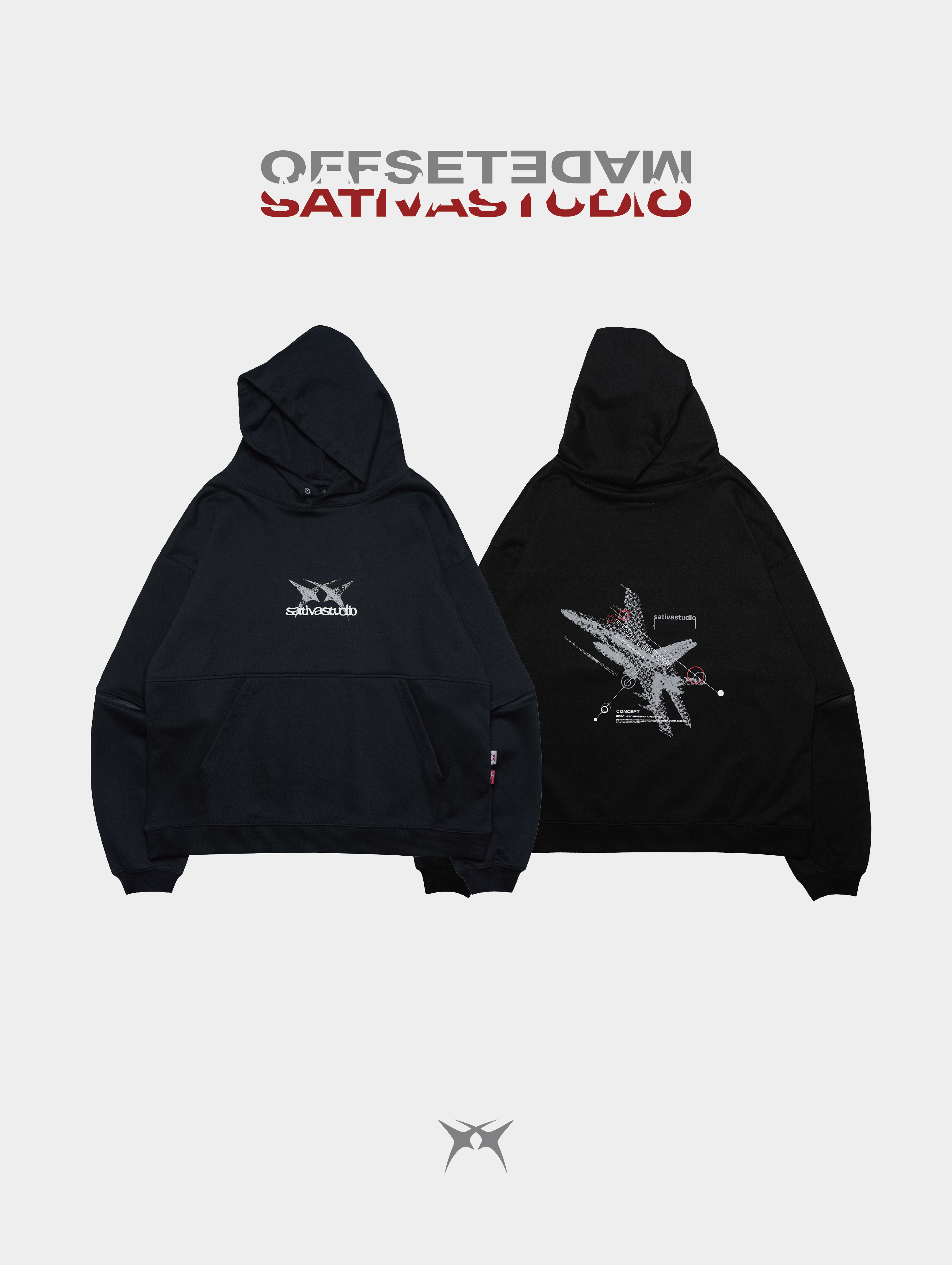 SATIVA x OFFSET Archives Universe 帽Tee FT01