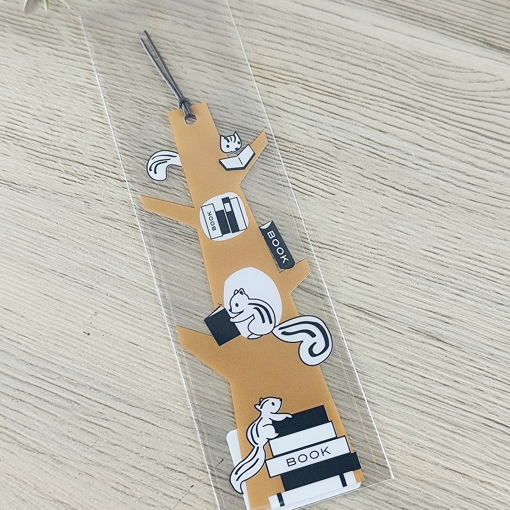 日本toconuts．可愛書籤 松鼠/貓咪