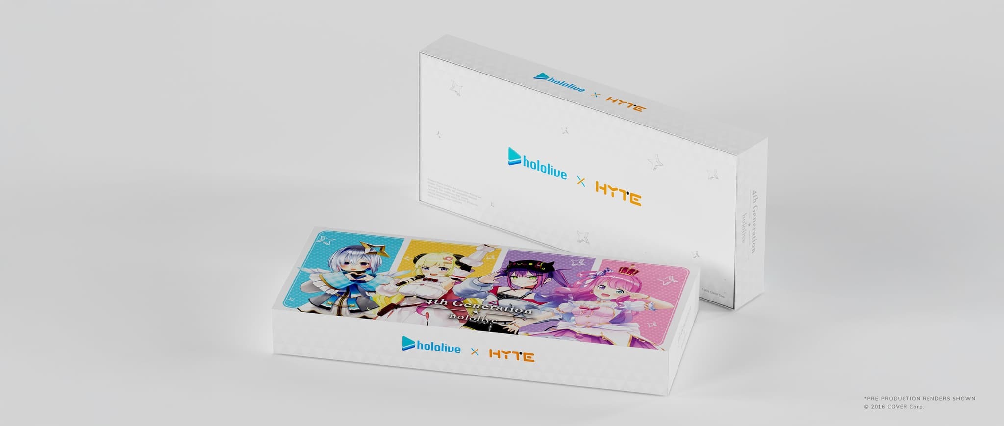 「官方代購」HYTE x hololive 4th Generation Keycap Set 鍵盤Cap