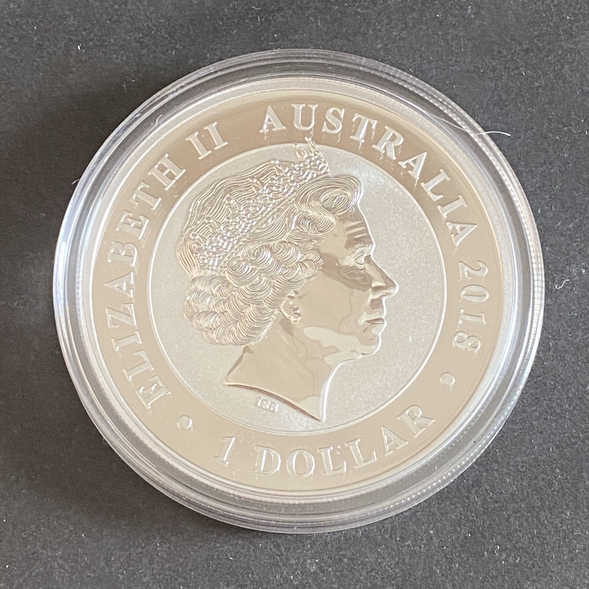 2018 Australian 1 Oz Bird of Paradise Silver Coin