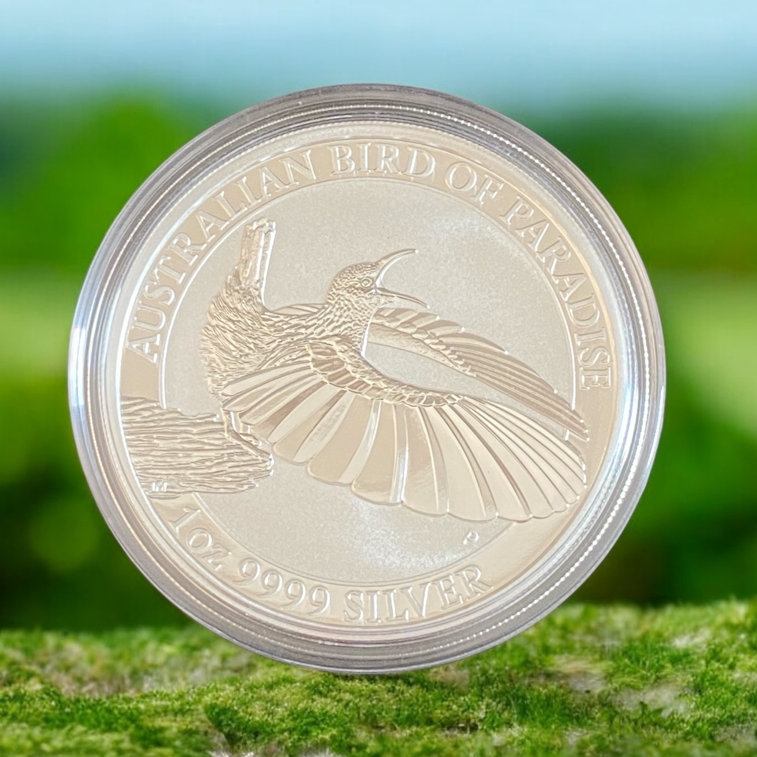 2018 Australian 1 Oz Bird of Paradise Silver Coin