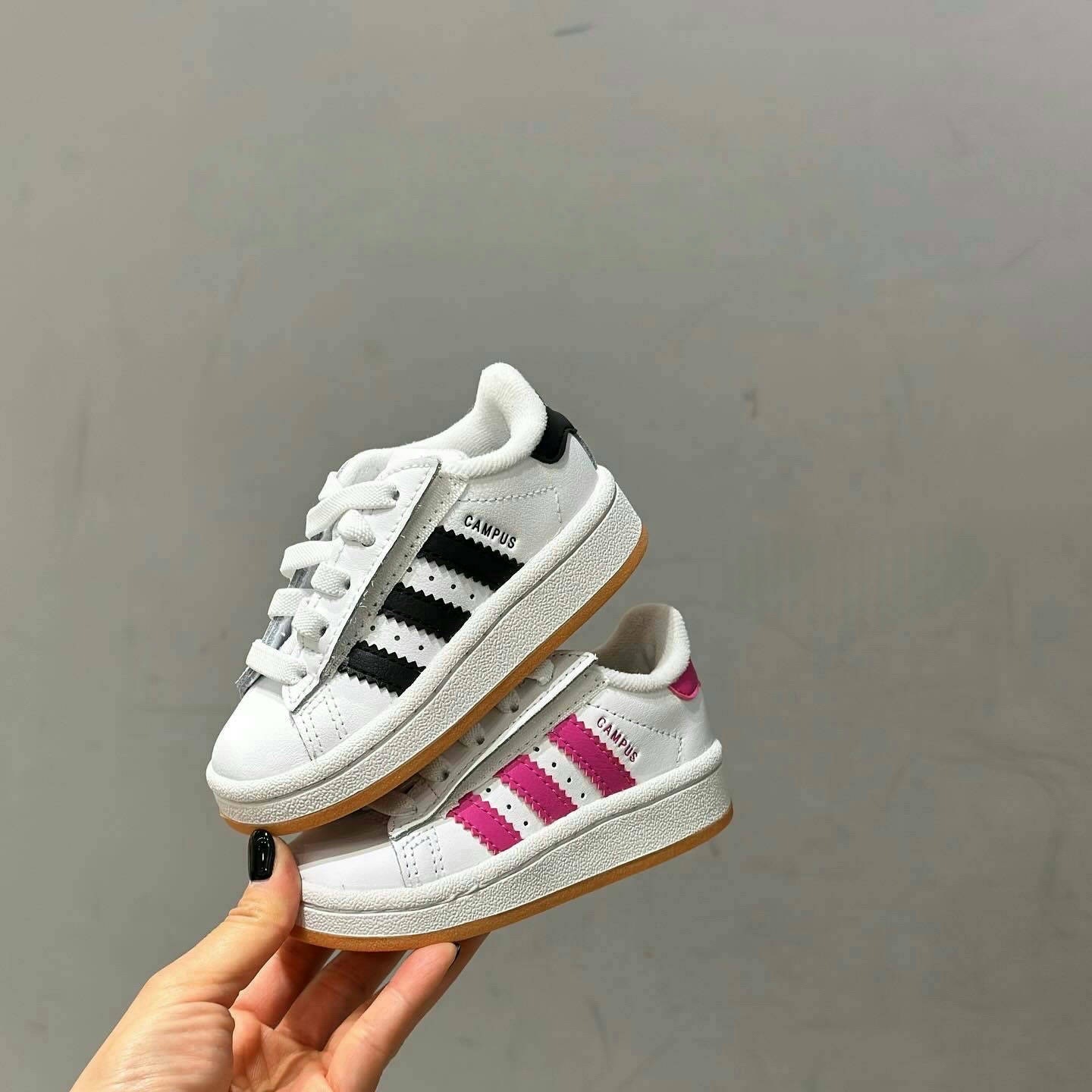 Adidas Originals Campus 00s CF 日本限定 魔鬼氈 白色 白黑 白桃 小童 童鞋 復古鞋 JP7037 JP7038