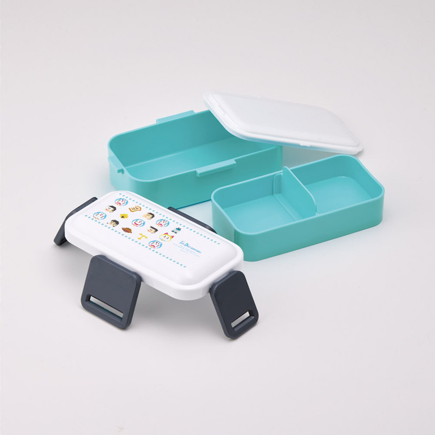 日本製 Skater 銀離子抗菌雙層餐盒 - 多啦A夢