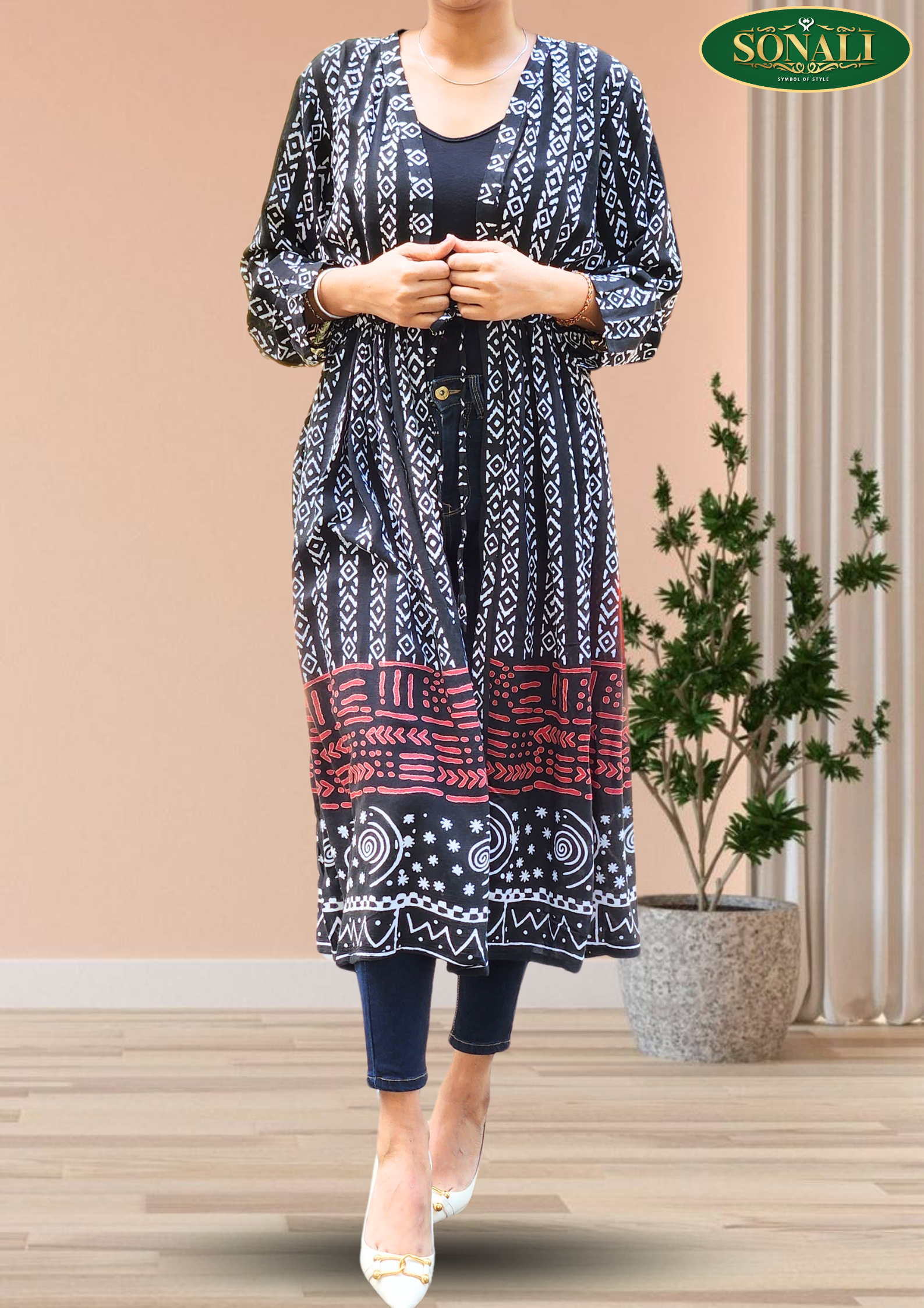 Sonali Premier Quality Women's Over Coat Collections (Style & Color Refer Images)