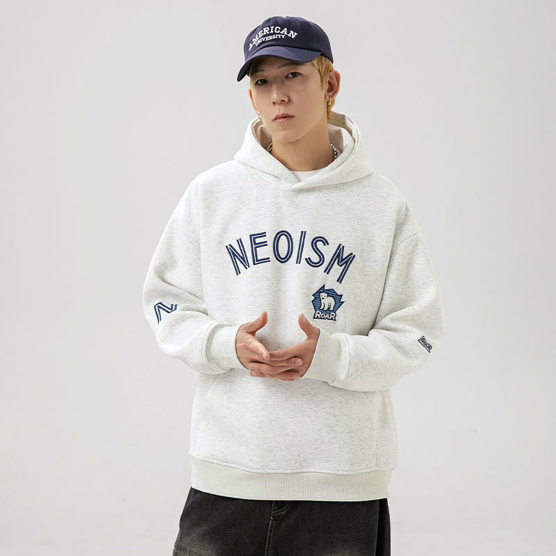 2M23 小白熊立體刺繡帽TEE 兩色