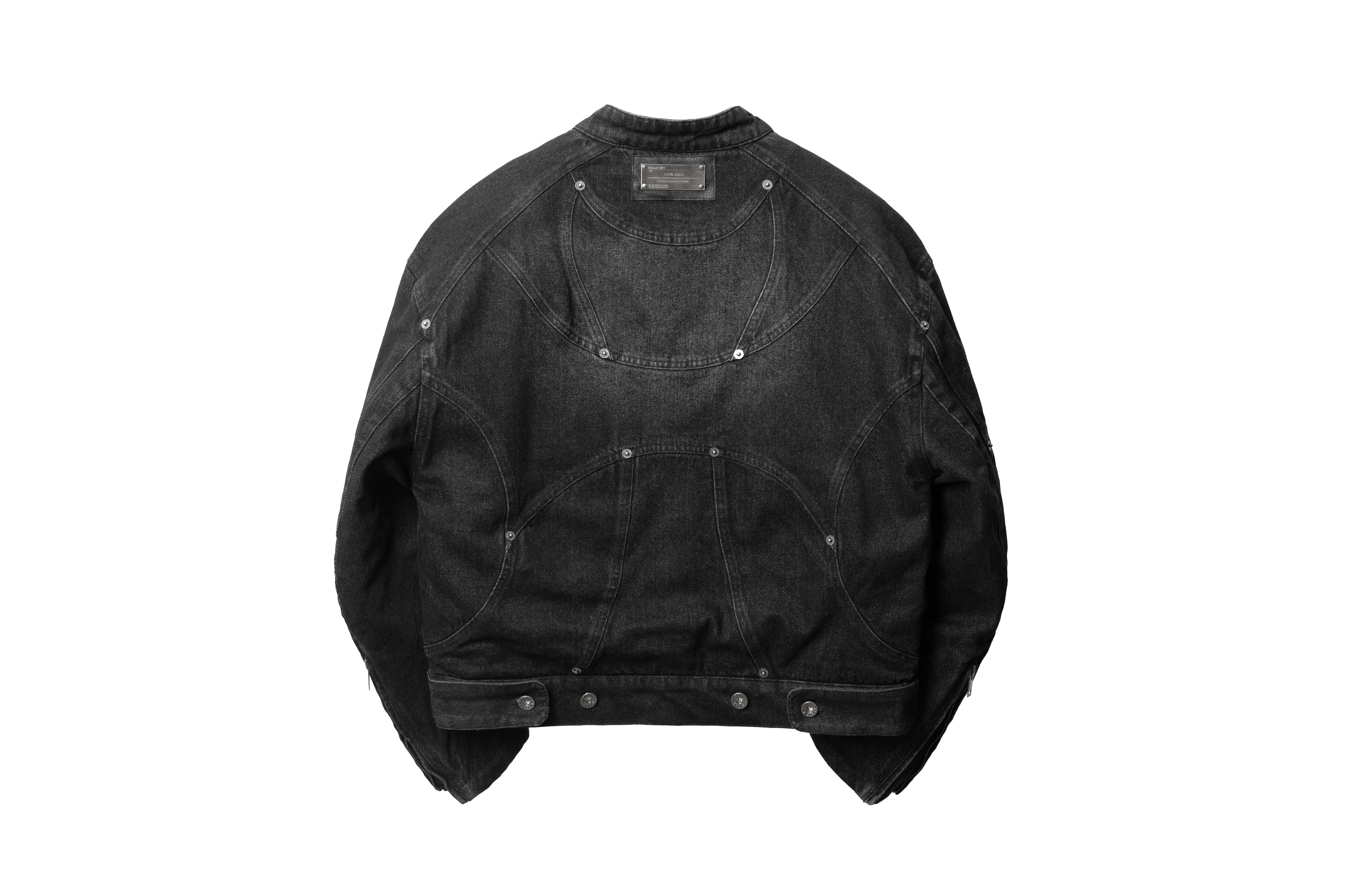REMIX "Racing Denim Jacket" (Black)