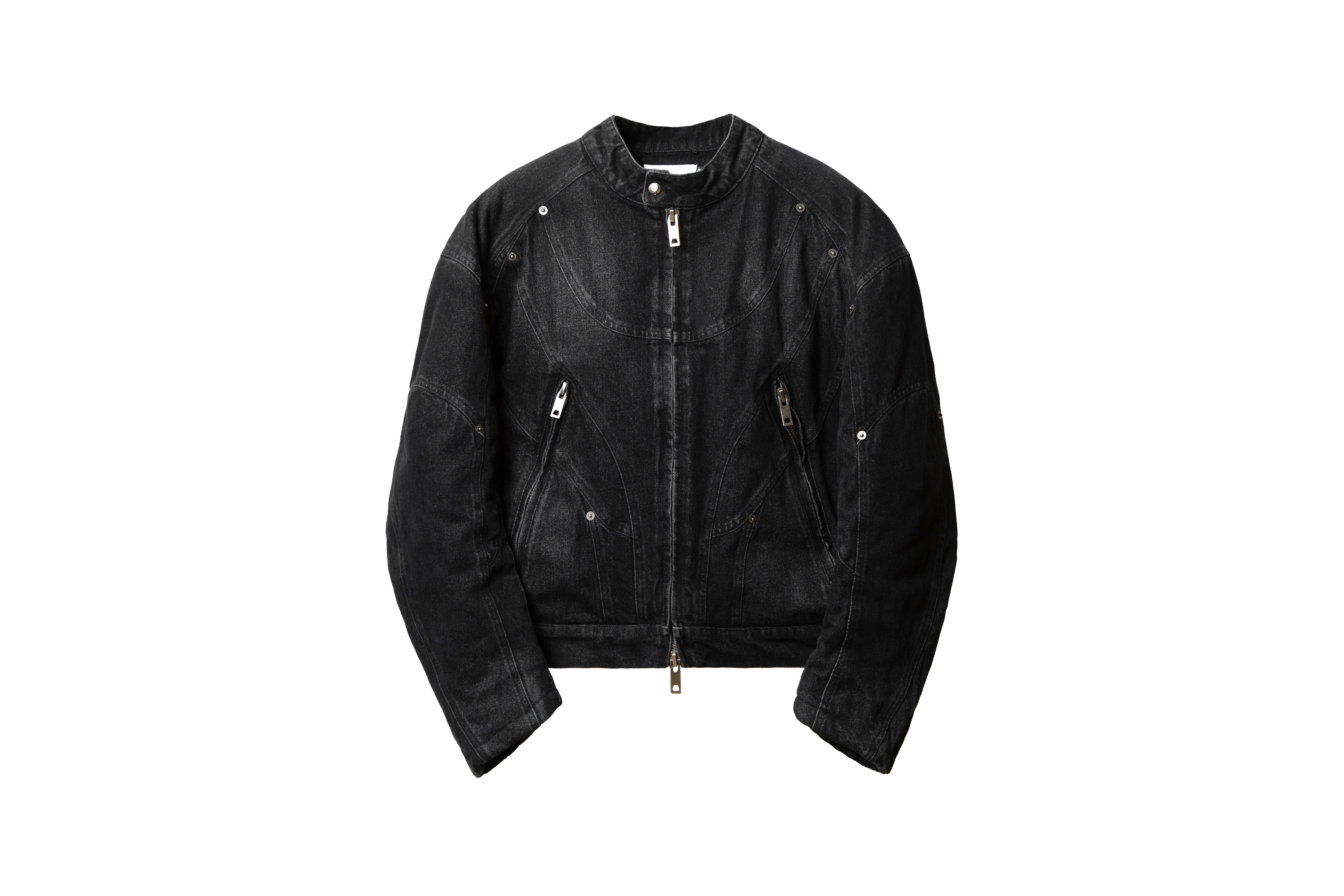 REMIX "Racing Denim Jacket" (Black)