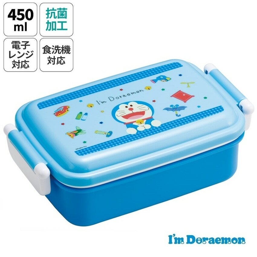 日本製 Skater 銀離子抗菌餐盒 - 多啦A夢