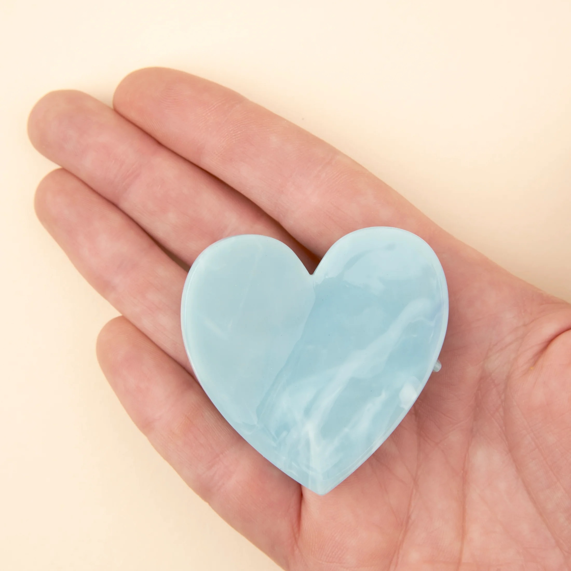 BLUE HEART HAIR CLAW｜Coucou Suzette