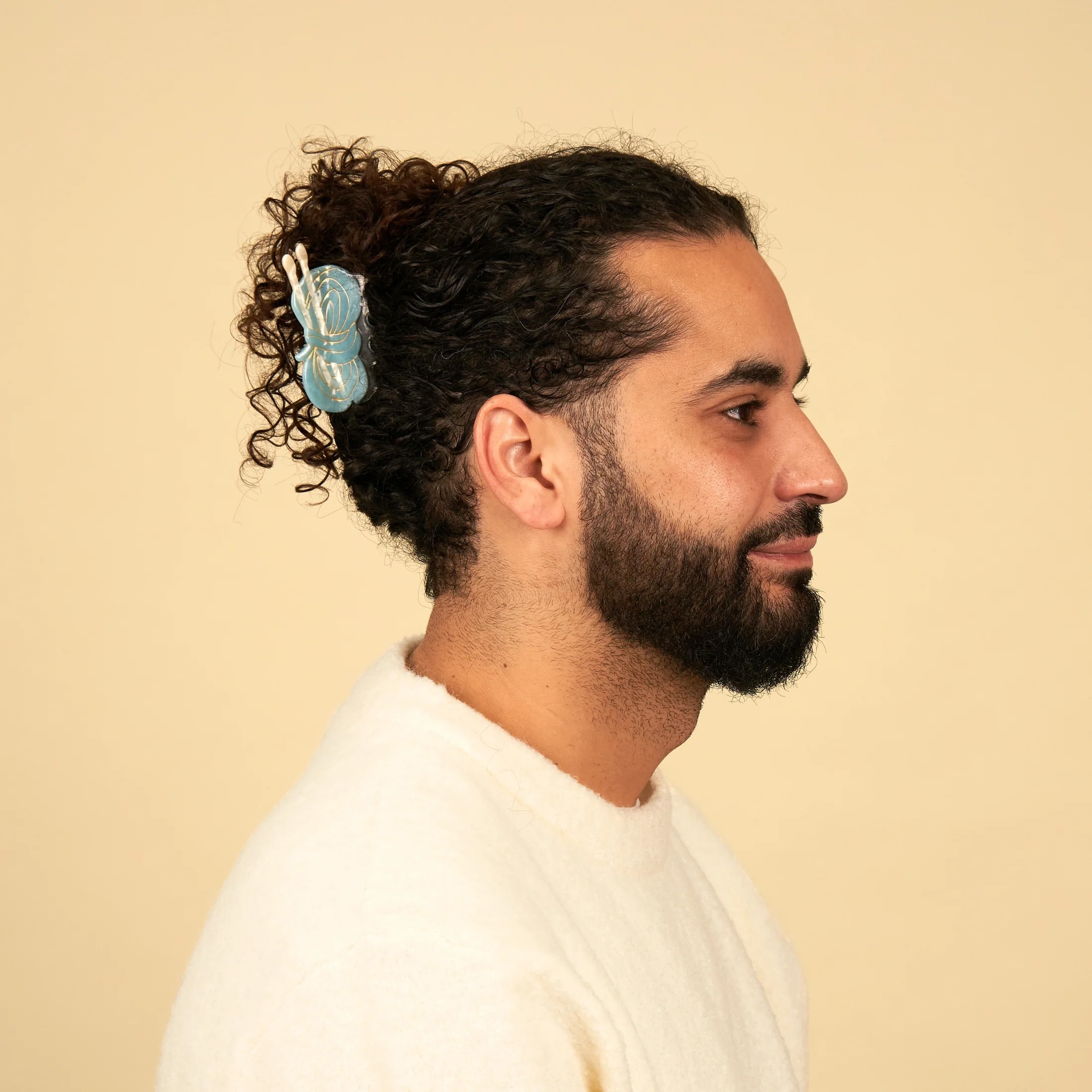 WOOL BALL HAIR CLAW｜Coucou Suzette