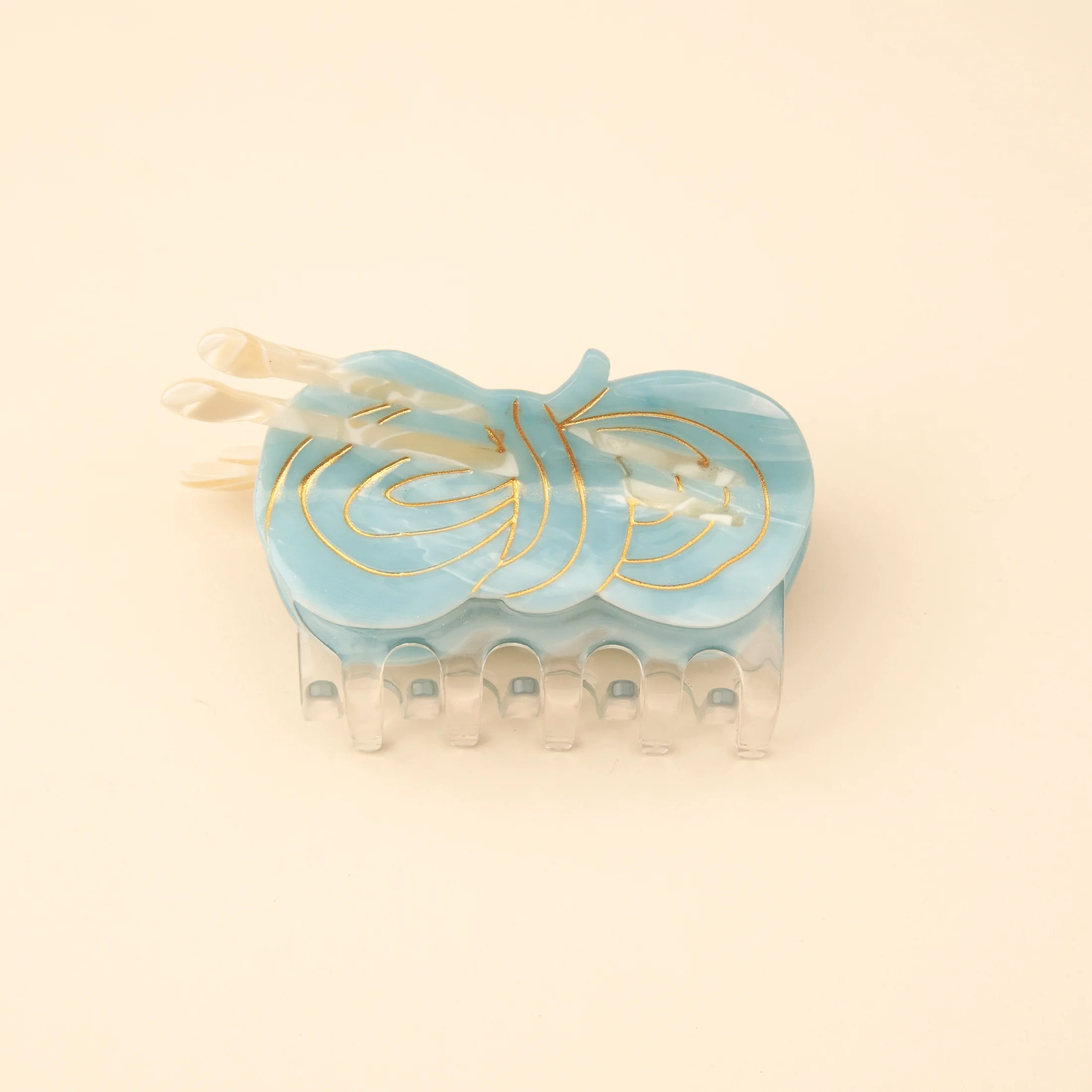 WOOL BALL HAIR CLAW｜Coucou Suzette