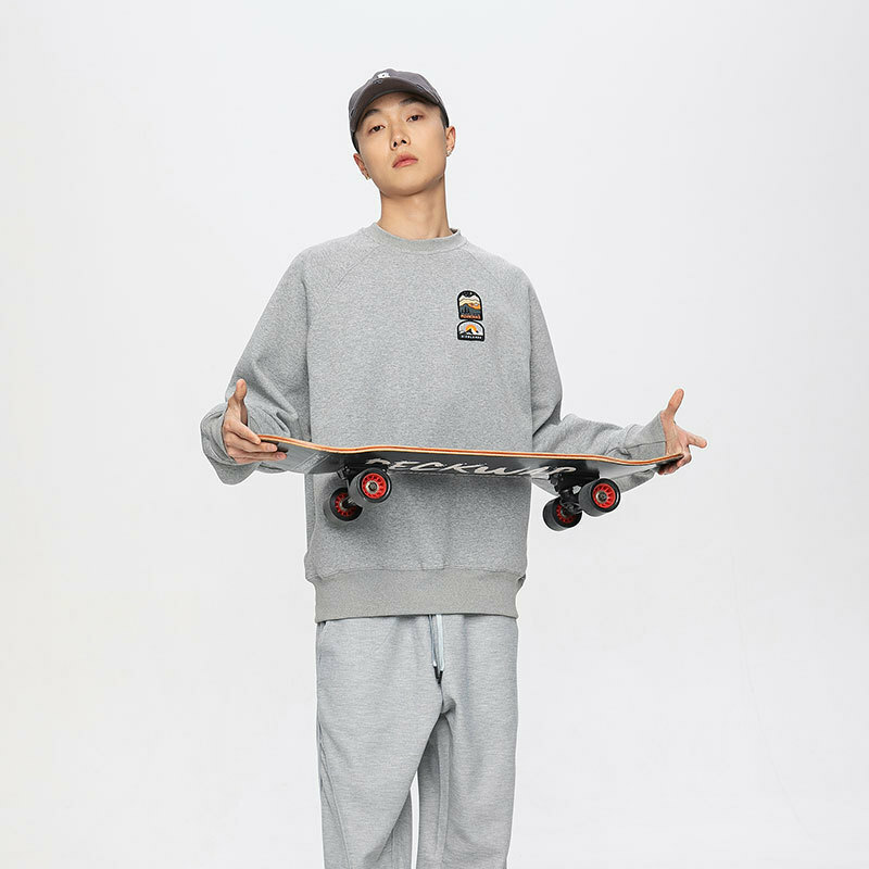 2M07 山系刺繡貼牌大學TEE 三色