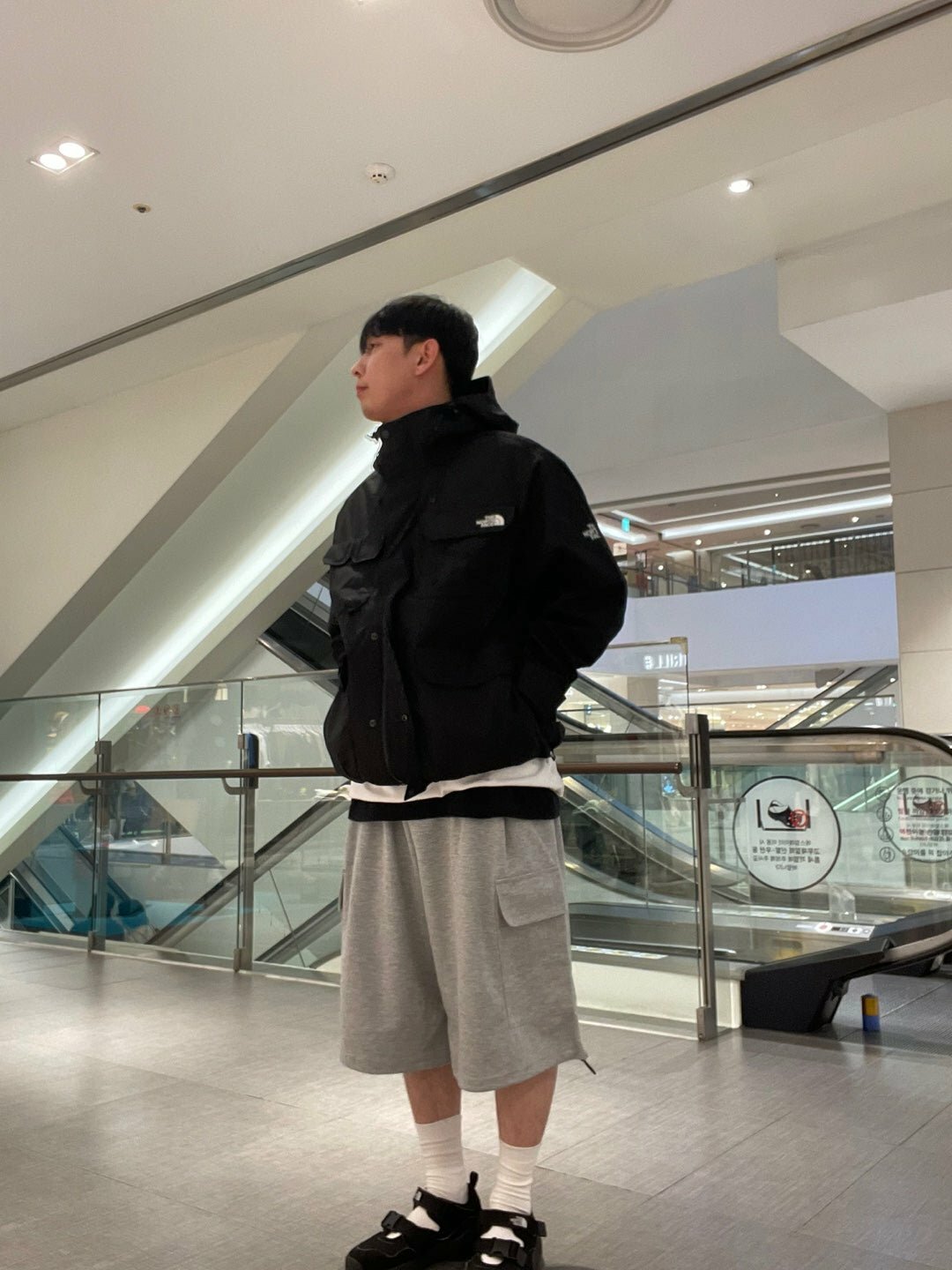 【現貨】THE NORTH FACE 白標 RANGER JACKET 黑色 多口袋 戶外 連帽 外套 NJ3BP50