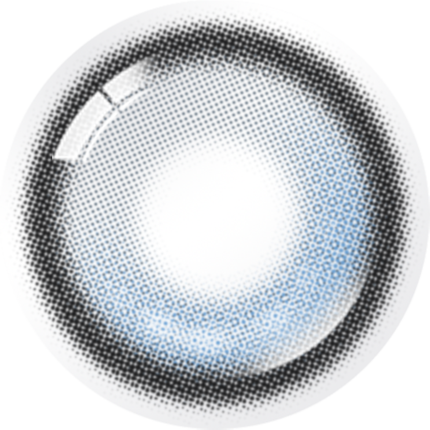 [散光] LENBLING 1 Month Toric CRYSTAL TEAR  Blue 散光彩妝隱形眼鏡｜每盒2片