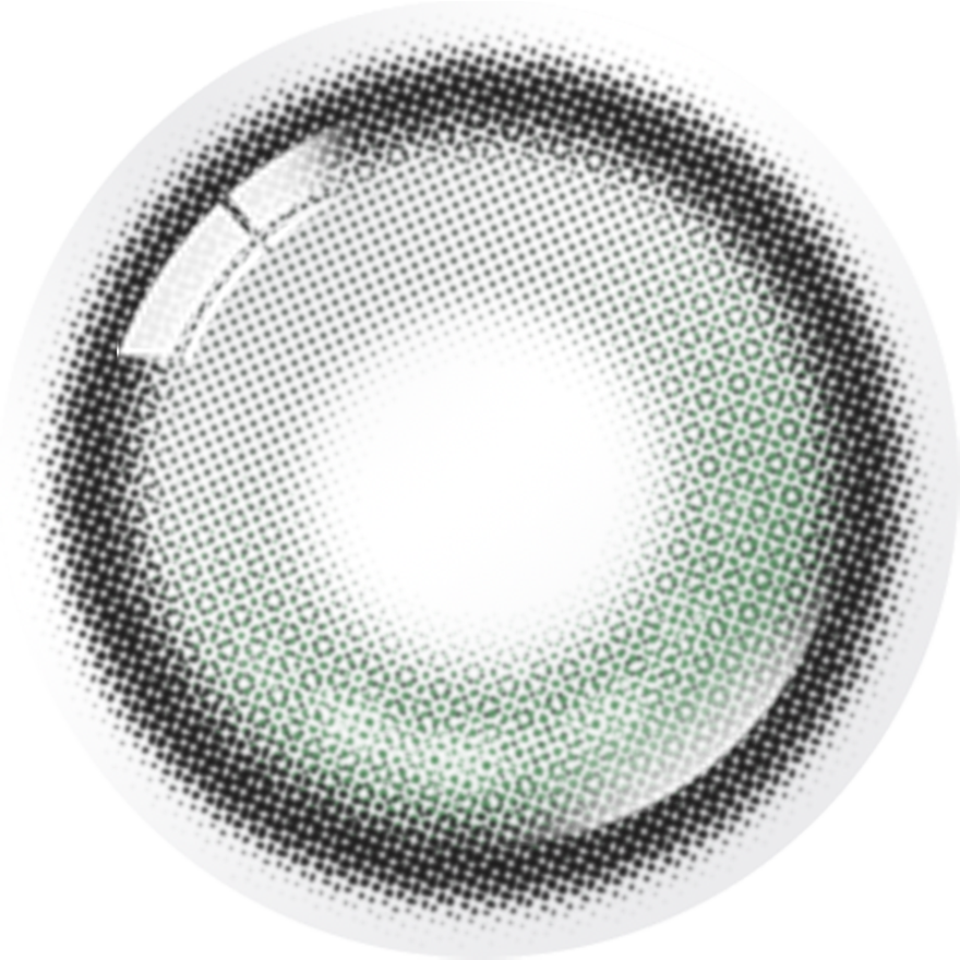 [散光] LENBLING 1 Month Toric  CRYSTAL TEAR OLIVE 散光彩妝隱形眼鏡｜每盒2片