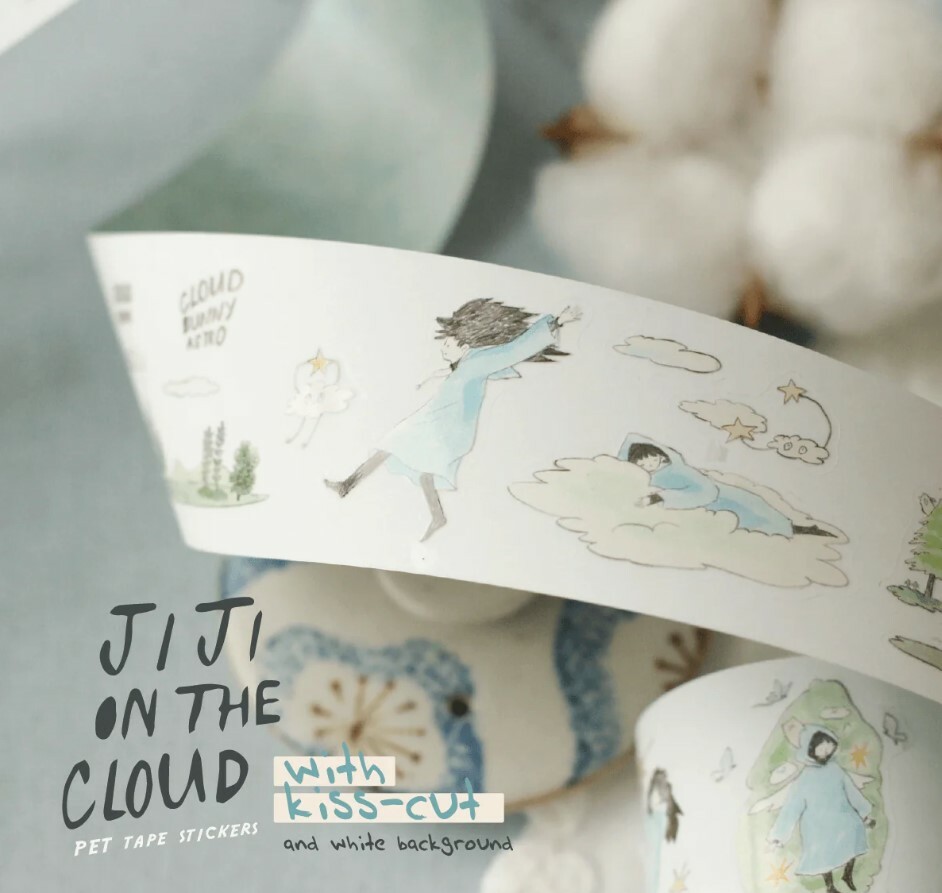 Teayou Shop - PET Tape - Jiji On the Cloud