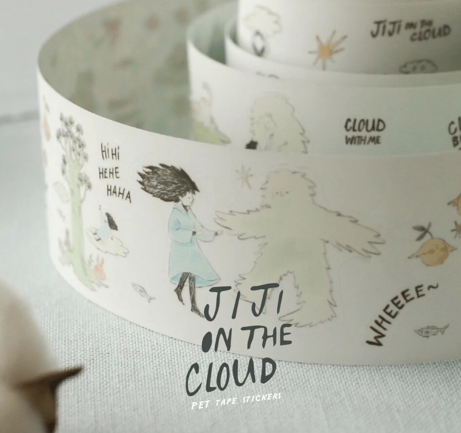 Teayou Shop - PET Tape - Jiji On the Cloud