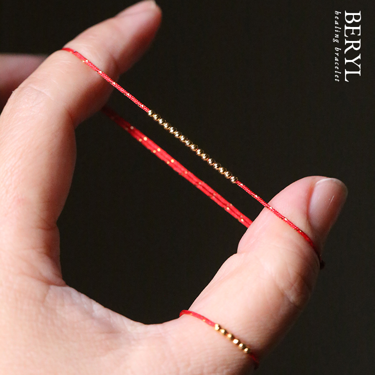 趨吉避凶｜18K金平安紅繩手鍊/紅繩戒