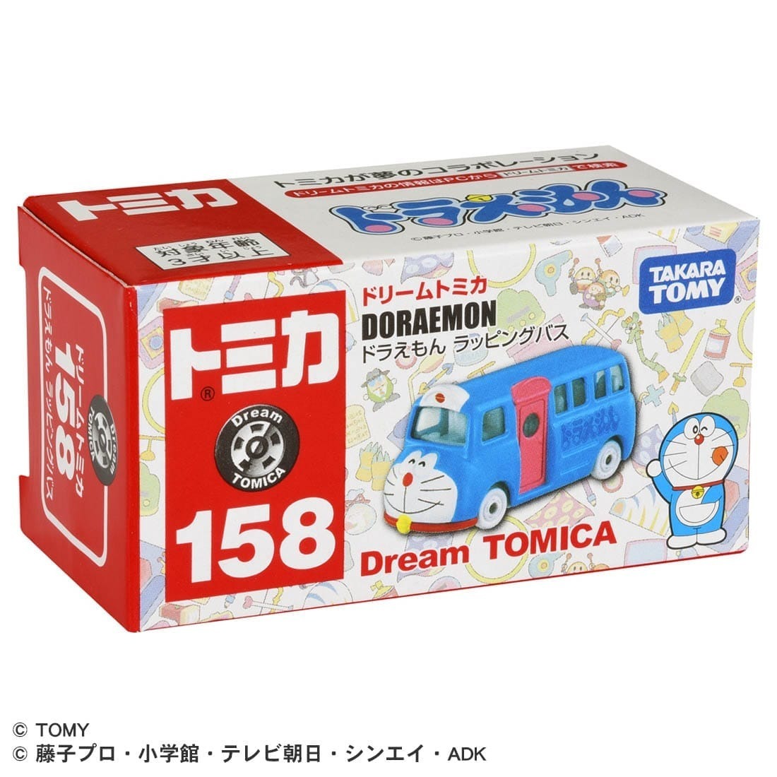 Takara Tomy Dream Tomica No.158 Doraemon 多啦A夢 叮噹造型巴士