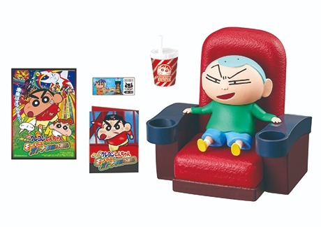 Re-ment 蠟筆小新電影院 (一套6款)